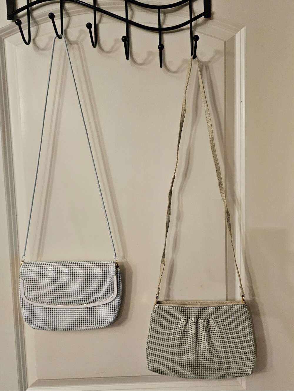 Vintage 70s/80s Metal Mesh Shoulder Bags - Set Of 2
